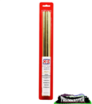 K & S 3401 Telescopic Tubing Pack 12" Long x .014" Brass 7/16 to 17/32" O.D. 4 Pieces