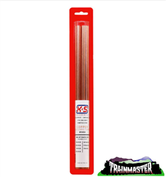 K & S 3404 Telescopic Tubing Pack 12" Long x .014" Copper 1/16 to 1/4" O.D. 7 Pieces