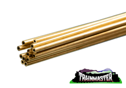 K & S 3920 Round Brass Tube 2mm O.D. x .45mm Wall 1 Meter Long Pkg(15)