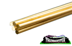 K & S 3955 Round Brass Rod 3mm O.D. 1 Meter Long Pkg(5)