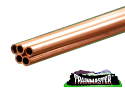 K & S 3961 Copper Tube 3mm O.D. x .36mm Wall 1 Meter Long Pkg(5)