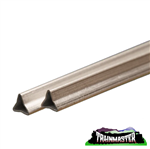 K & S 5098 Triangular Tubing Aluminum Pkg(2)