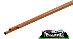 K & S 8118 Copper Tube 1/16" O.D. x .014" Wall 12" Long Pkg(3)