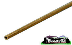 K & S 815035 Brass Tube 12" Long 1/32" .006" Thick Wall