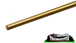 K & S 8166 Solid Brass Rod 3/16" O.D. 12" Long