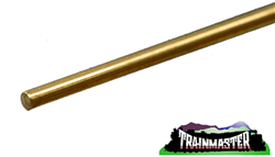 K & S 8166 Solid Brass Rod 3/16" O.D. 12" Long