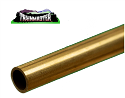 K & S 8210 Round Brass Tube 9/32" O.D. x .029" Wall 12" Long