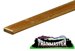 K & S 8245 Brass Strip 1/4" Wide .064" Thick 12" Long