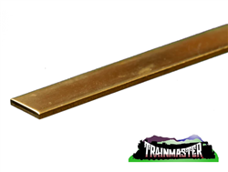 K & S 8246 Brass Strip 1/2" Wide .064" Thick 12" Long