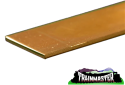 K & S 8248 Brass Strip 1" Wide .064" Thick 12" Long