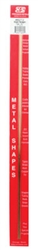K & S 8272 Hexagonal Brass Tube 1/8" O.D. x .014" Wall 12" Long