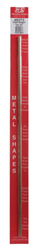 K & S 8273 Hexagonal Brass Tube 5/32" O.D. x .014" Wall 12" Long