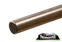 K & S 87147 Stainless Steel Rod 12" Long 1/2" O.D.