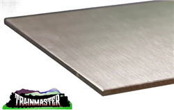 K & S 87185 Stainless Steel Sheet 6 x 12" .025" Thick