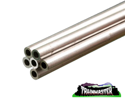 K & S 9311 Round Aluminum Tube 1/4" O.D. x .029" Thick 36" Long Pkg(6)