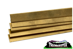 K & S 9715 Brass Strip 36" Long 1" Wide .016 Thick Pkg(5)