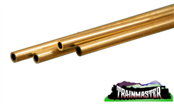 K & S 9822 Round Brass Tube 2mm O.D. x .45mm Wall Pkg(4)