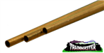 K & S 9835 Round Brass Tube 3.5mm O.D. x .225mm Wall 12" Long Pkg(3)