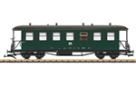 LGB 36372 G Type KB 2nd Class Coach German State Railroad DR Era IV