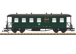 LGB 36372 G Type KB 2nd Class Coach German State Railroad DR Era IV