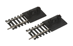 Life-Like 3008 HO Lighted Bumper 2-Pack Code 100 Nickel Silver