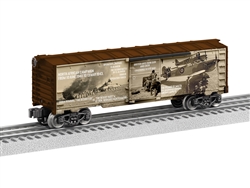 Lionel 2138130 O WWII Africa Campaign MUSA Boxcar
