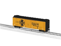 Lionel 2354070 HO 40' Steel Reefer Santa Fe #14180