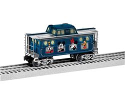 Lionel 2401565 O N5C Steel Caboose 3-Rail Disney D23 Mickey and Friends
