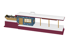 Lionel 2429100 O Polar Express Operations Freight Terminal