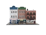Lionel 2467010 HO Front St 100 Block 3-Structure Set Kit