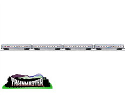 Lionel 2527160 O Amtrak 18" Alumnm 4 Pk      
