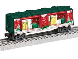 Lionel 2528760 O Mint Car with Present Load 3-Rail Christmas #24 red green white