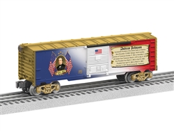 Lionel 25931 O Andrew Johnson Boxcar