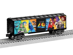 Lionel 2638380 O Steel Boxcar 3-Rail Pixar  40th Anniversary
