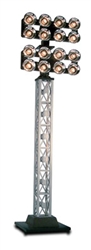 Lionel 682013 O Double Floodlight Tower Plug-Expand-Play