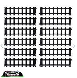 Lionel 712137 O Straight Track for Battery Sets pkg(12)