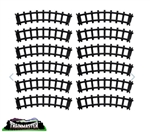 Lionel 712138 O Curved Track for Battery Sets pkg(12)