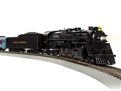 Lionel 871811010 HO The Polar Express LionChief Bluetooth Control 2-8-4 Locomotive 3 Cars