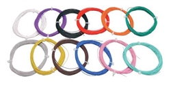 LokSound 53910 36-Gauge Highly Flexible Wire .5mm, AWG36, 2A, 10m Pink
