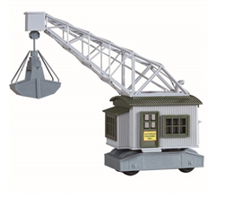 Model Power 303 HO Walker & Son Sand & Gravel Rail Crane Kit