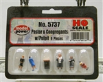 Model Power 5737 HO Pastor & Congregation