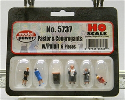 Model Power 5737 HO Pastor & Congregation