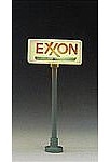 Model Power 8579 N 2 Exxon Gas Station Lighted Signs