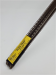 Micro Engineering 10-122 N Nonweathered Flex-Trak 3' Long Sections pkg 6 Code 70