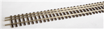 Micro Engineering 12-110 HOn3 Dual Gauge HO/HOn3 Weathered Flex-Track 3' Sections Pkg 6 Code 70 Rail