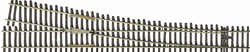 Micro Engineering 14-706 HO Code 83 Flex-Track #6 Turnout Right Hand