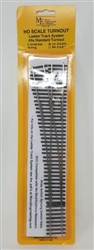 Micro Engineering 14-810 HO Code 70 #5a Standard Turnout Ladder Track System Left Hand