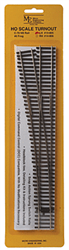 Micro Engineering 15-405 N Flex-Trak #6 Code 70 Turnout Left-Hand