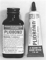Micro Engineering 49-102 Pliobond Adhesive Tube w/Fine Tip 1oz