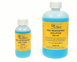 Micro Engineering 49-103 Rail Weathering Solution 4oz